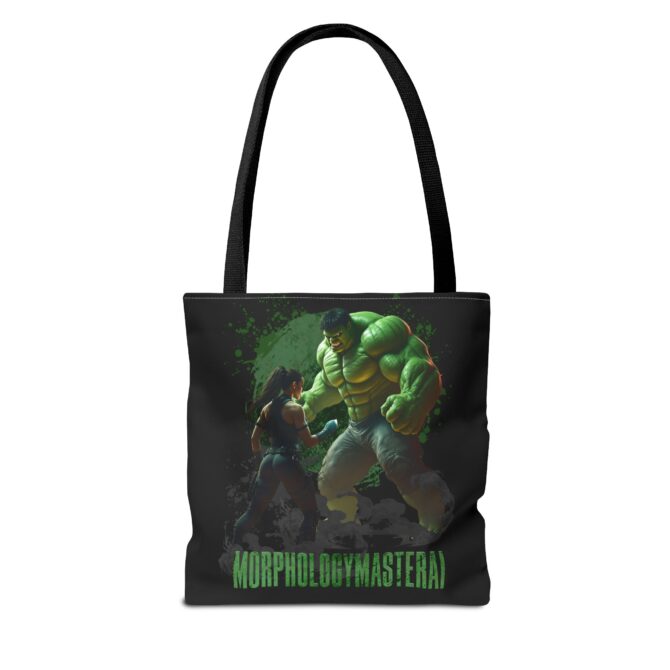 Battle Legends Tee: Hulk vs Tomb Raider Showdown Tote Bag (AOP) - Image 3