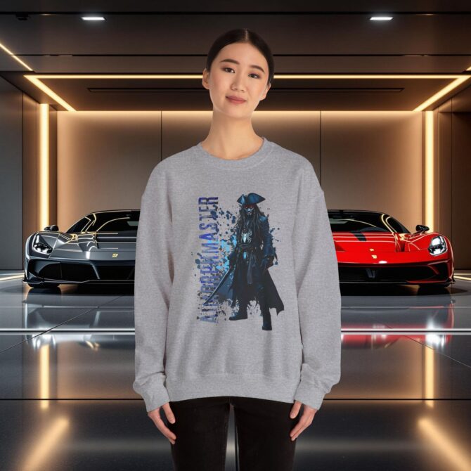 Venomous Pirate Tee: The Fusion of Chaos and Adventure Crewneck Sweatshirt - Image 18