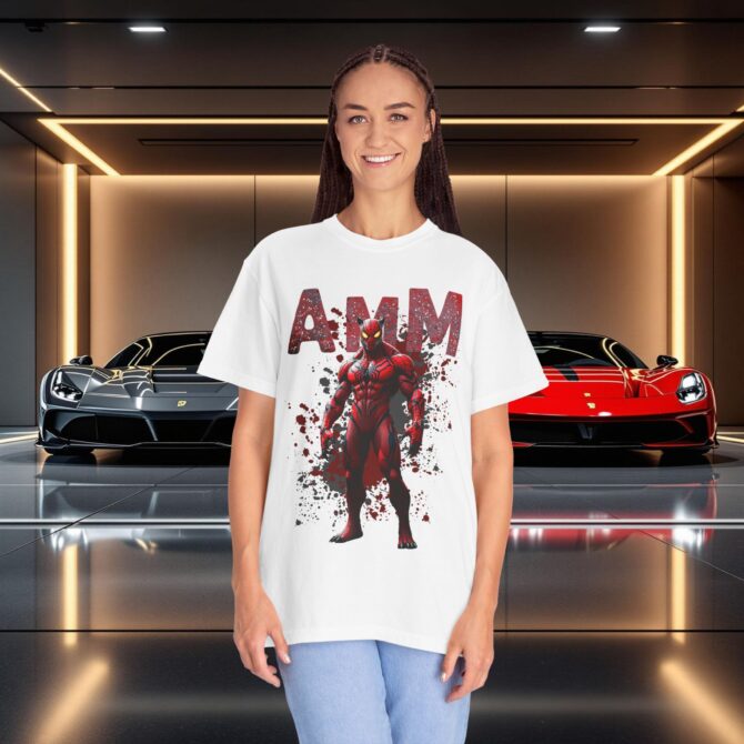 Red Venom Spider Tee: Fusion of Hero and Havoc Unisex T-shirt - Image 14