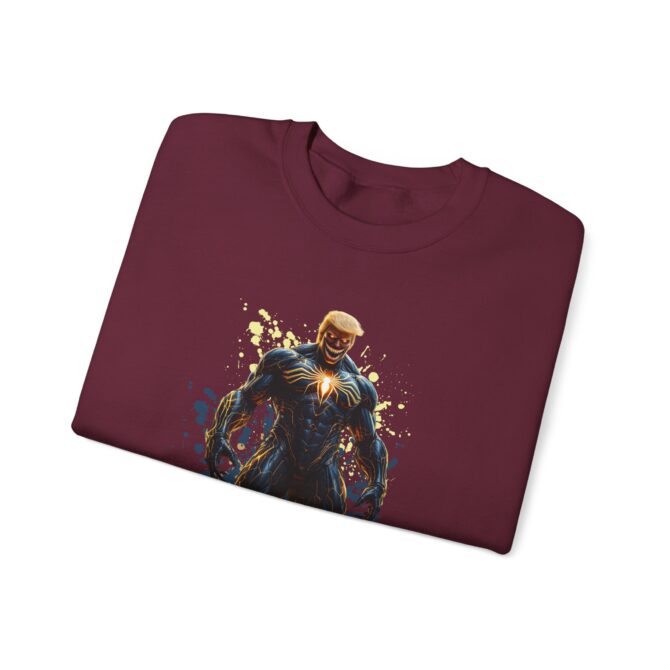 Venomous Trump Tee: Power, Chaos, and Charisma Combined Crewneck Sweatshirt - Image 16