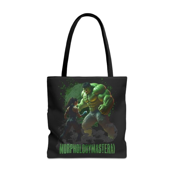 Battle Legends Tee: Hulk vs Tomb Raider Showdown Tote Bag (AOP) - Image 9