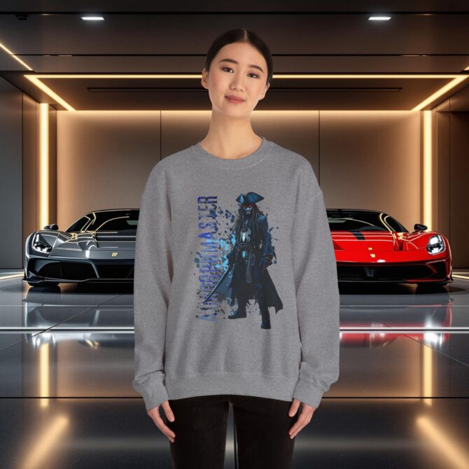 Venomous Pirate Tee: The Fusion of Chaos and Adventure Crewneck Sweatshirt - Image 34