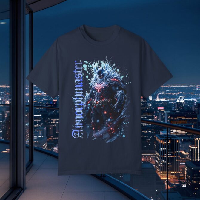 Frost Knight Tee: Batman’s Frozen Fury Unisex T-shirt - Image 50
