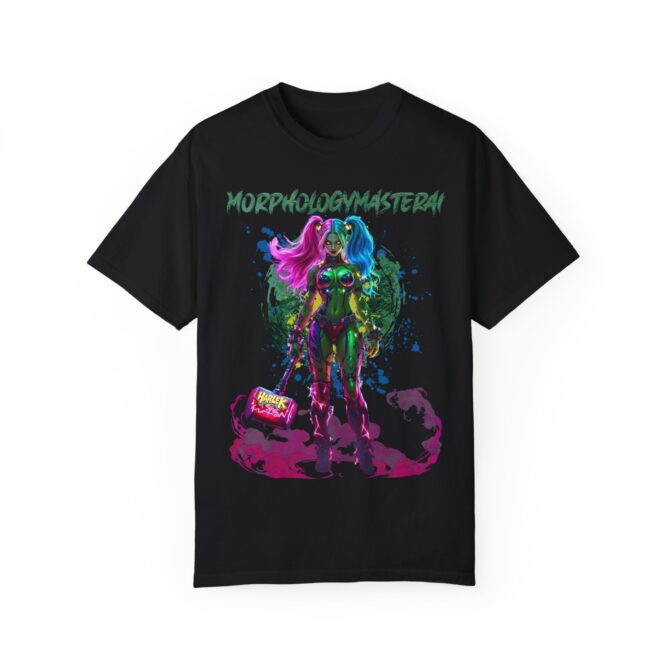 Rebel Queens Tee: She-Hulk x Harley Fusion Unisex T-shirt - Image 3