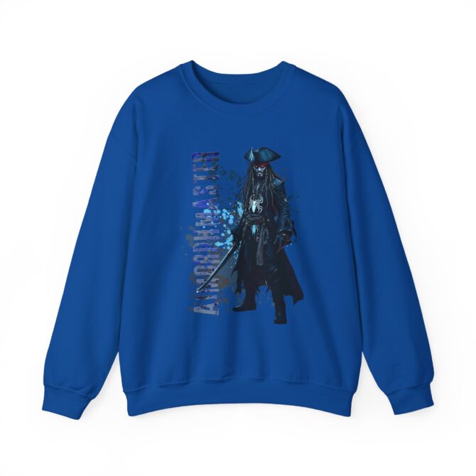 Venomous Pirate Tee: The Fusion of Chaos and Adventure Crewneck Sweatshirt - Image 43