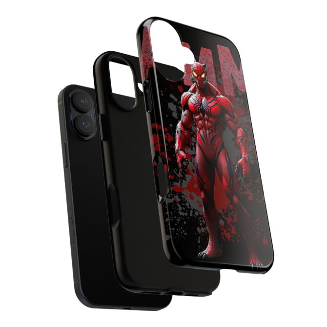 Red Venom Spider Tee: Fusion of Hero and Havoc Tough Cases - Image 207