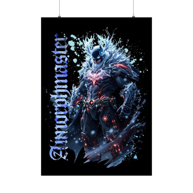 Frost Knight Tee: Batman’s Frozen Fury Matte Vertical Posters - Image 99