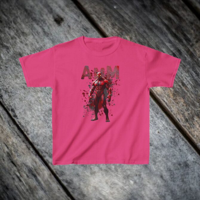 Red Venom Spider Tee: Fusion of Hero and Havoc Kids Heavy Cotton™ Tee - Image 13