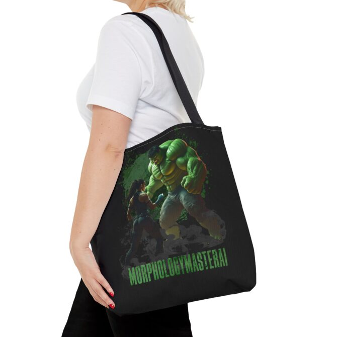 Battle Legends Tee: Hulk vs Tomb Raider Showdown Tote Bag (AOP) - Image 8