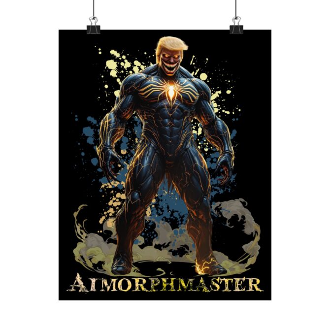 Venomous Trump Tee: Power, Chaos, and Charisma Combined Matte Vertical Posters - Image 22