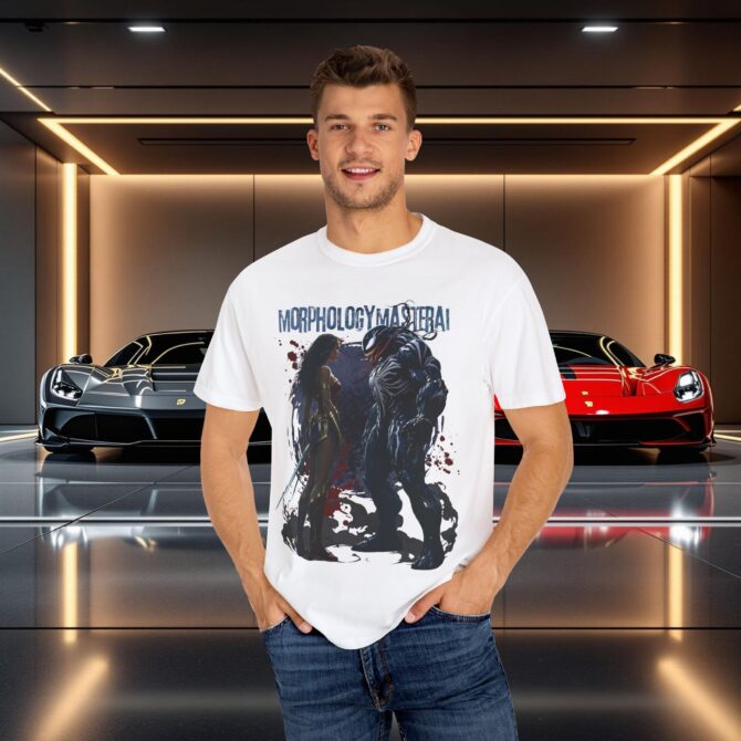 Venom vs Wonder Tee: Clash of Power and JusticeUnisex T-shirt - Image 13