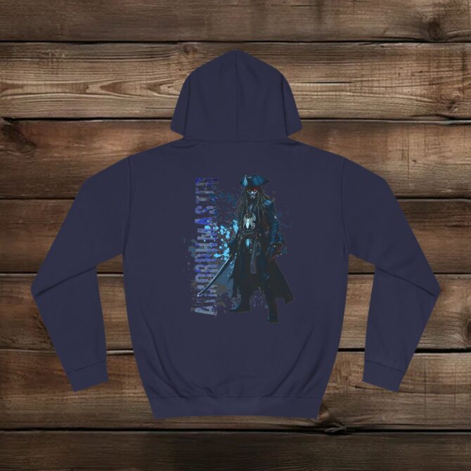 Venomous Pirate Tee: The Fusion of Chaos and Adventure Unisex College Hoodie - Image 18