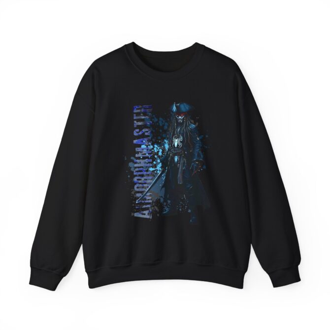 Venomous Pirate Tee: The Fusion of Chaos and Adventure Crewneck Sweatshirt - Image 11