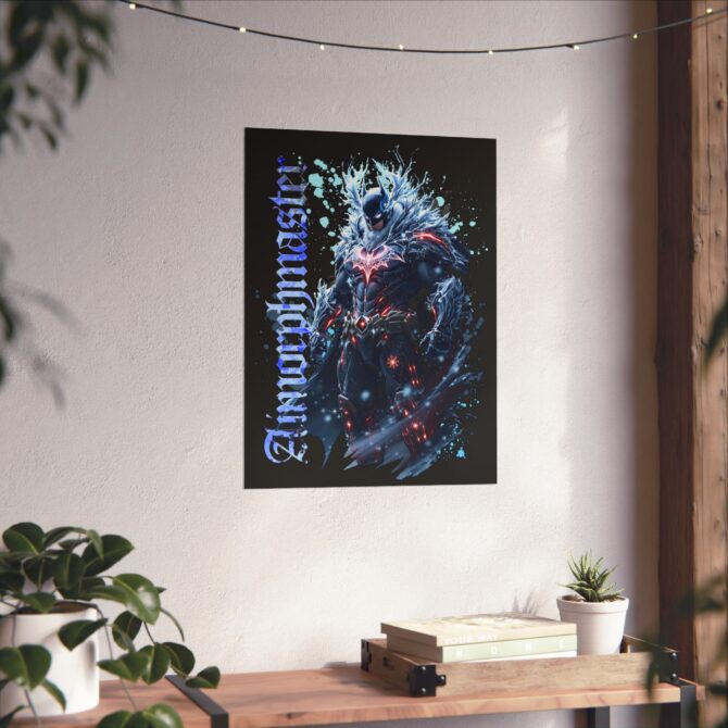 Frost Knight Tee: Batman’s Frozen Fury Matte Vertical Posters