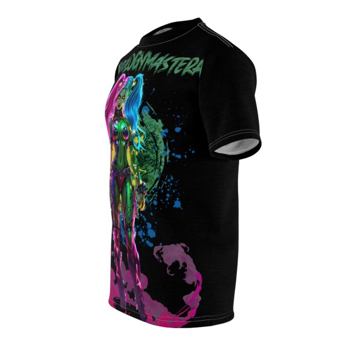 CRebel Queens Tee: She-Hulk x Harley Fusion Unisex Cut & Sew Tee (AOP) - Image 4