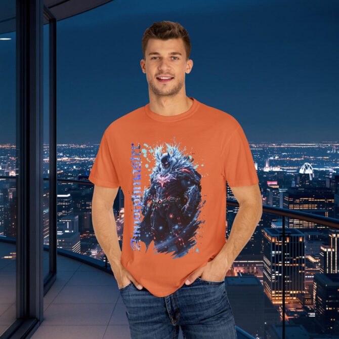 Frost Knight Tee: Batman’s Frozen Fury Unisex T-shirt - Image 25