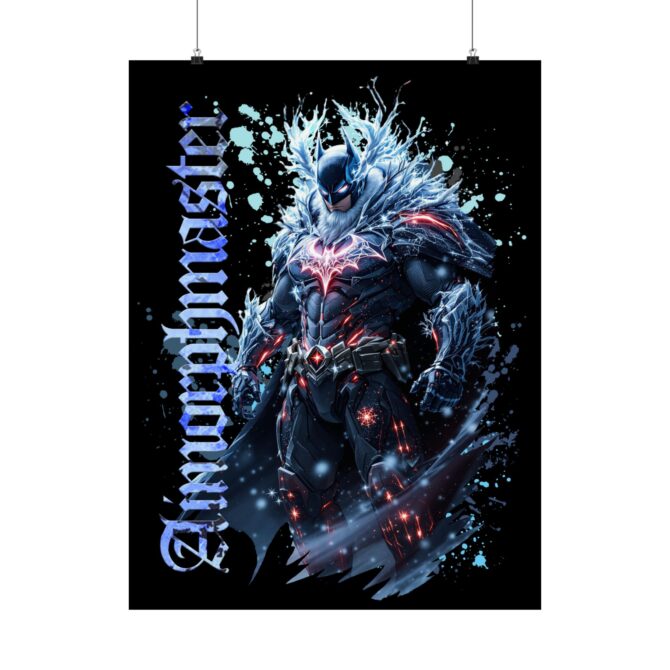 Frost Knight Tee: Batman’s Frozen Fury Matte Vertical Posters - Image 87