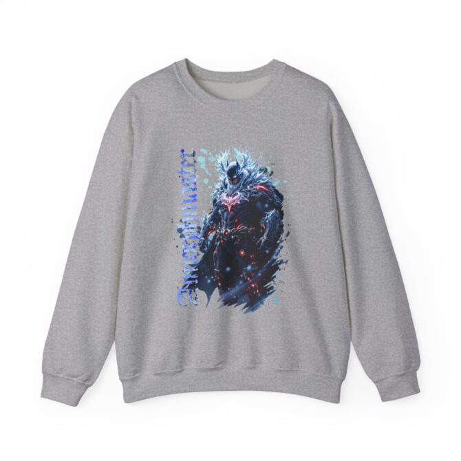 Frost Knight Tee: Batman’s Frozen Fury Crewneck Sweatshirt - Image 14