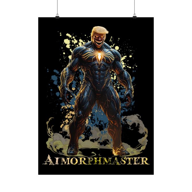 Venomous Trump Tee: Power, Chaos, and Charisma Combined Matte Vertical Posters - Image 79