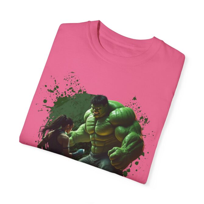 Battle Legends Tee: Hulk vs Tomb Raider Showdown Unisex T-shirt - Image 60