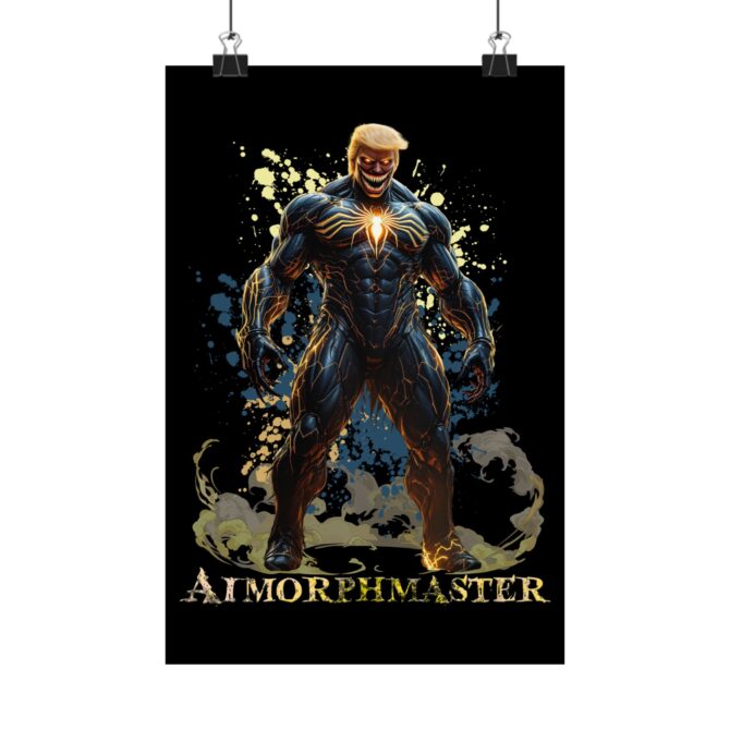 Venomous Trump Tee: Power, Chaos, and Charisma Combined Matte Vertical Posters - Image 10