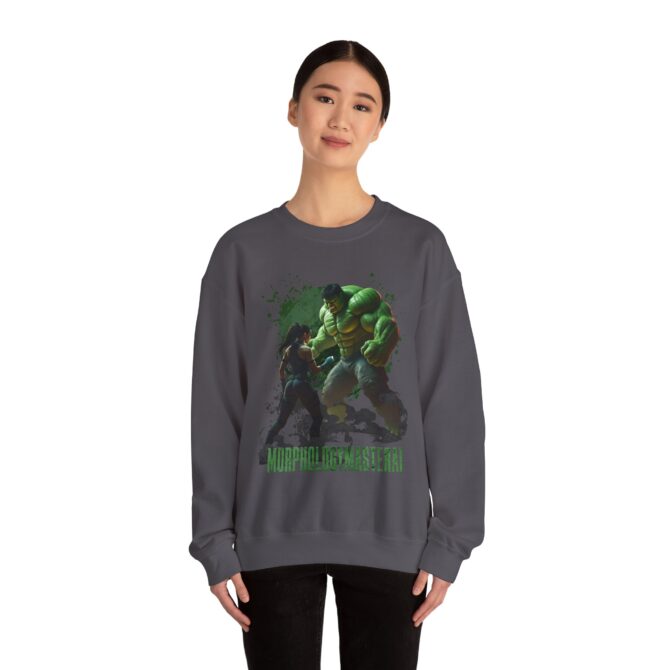 Battle Legends Tee: Hulk vs Tomb Raider Showdown Crewneck Sweatshirt - Image 40