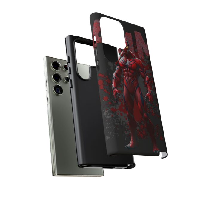 Red Venom Spider Tee: Fusion of Hero and Havoc Tough Cases - Image 115