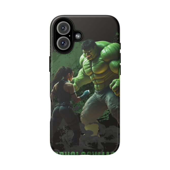 Battle Legends Tee: Hulk vs Tomb Raider Showdown Tough Cases - Image 2