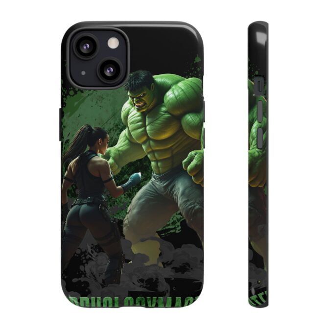 Battle Legends Tee: Hulk vs Tomb Raider Showdown Tough Cases - Image 17