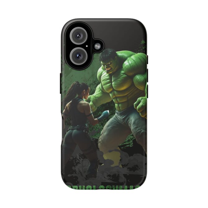 Battle Legends Tee: Hulk vs Tomb Raider Showdown Tough Cases - Image 201