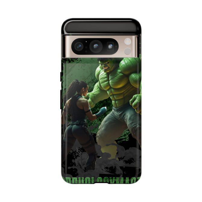 Battle Legends Tee: Hulk vs Tomb Raider Showdown Tough Cases - Image 181