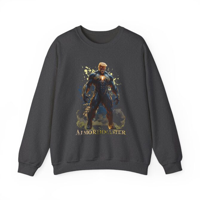 Venomous Trump Tee: Power, Chaos, and Charisma Combined Crewneck Sweatshirt - Image 30