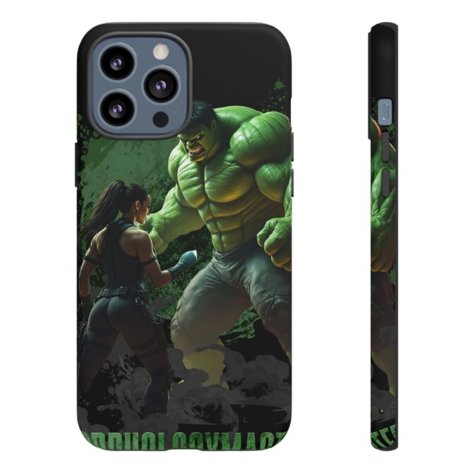 Battle Legends Tee: Hulk vs Tomb Raider Showdown Tough Cases - Image 31