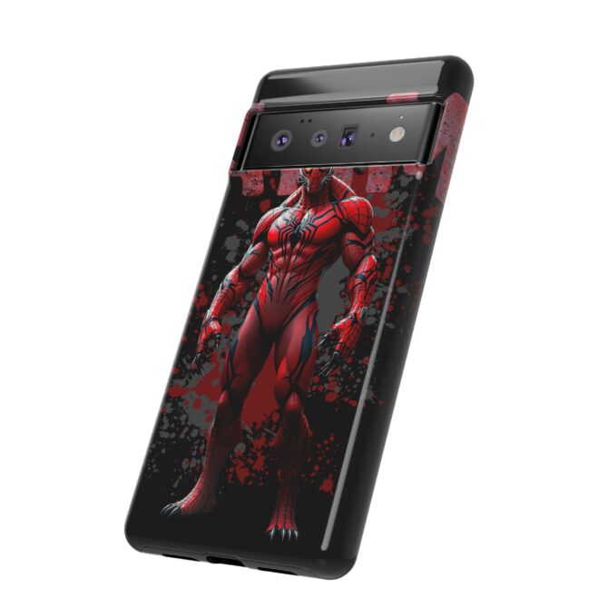 Red Venom Spider Tee: Fusion of Hero and Havoc Tough Cases - Image 126